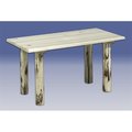 Montana Woodworks Rectangle Utility Table, 24 in W X 48 in L X 20 in H MWKT